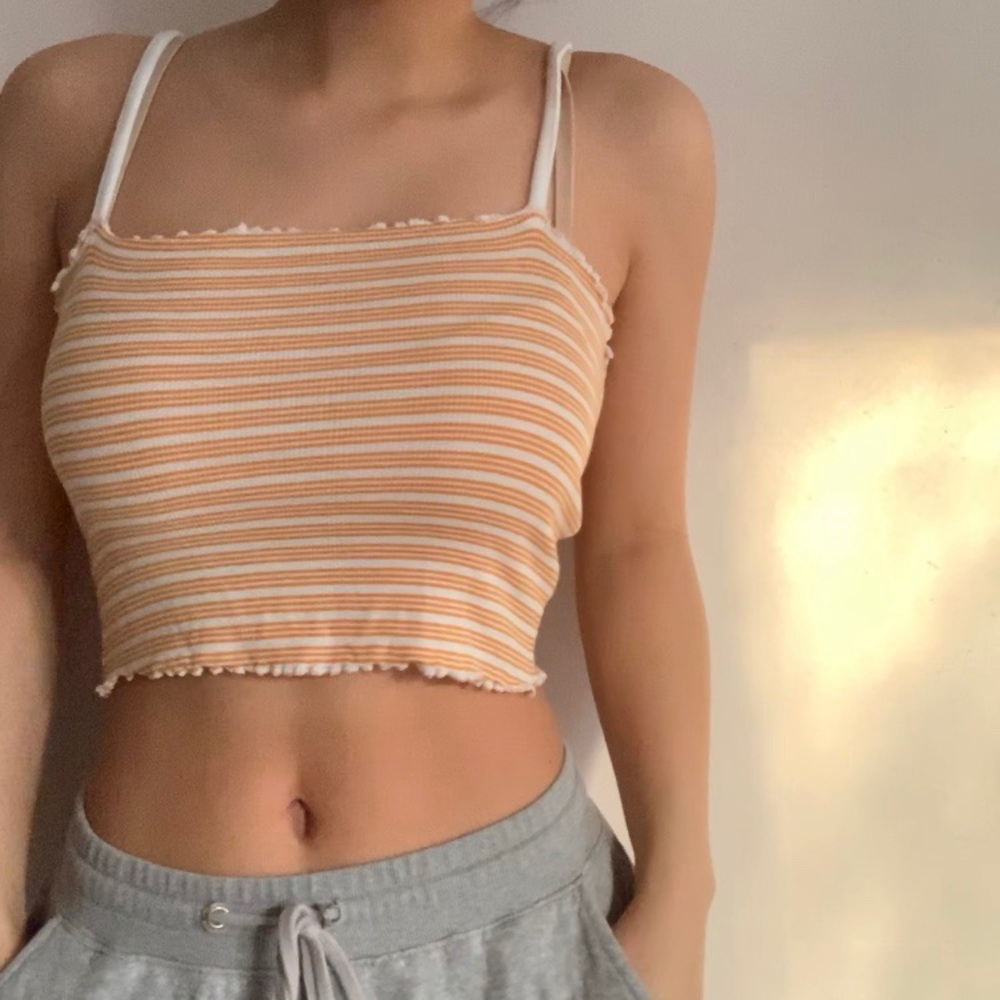 Brand new striped cami top